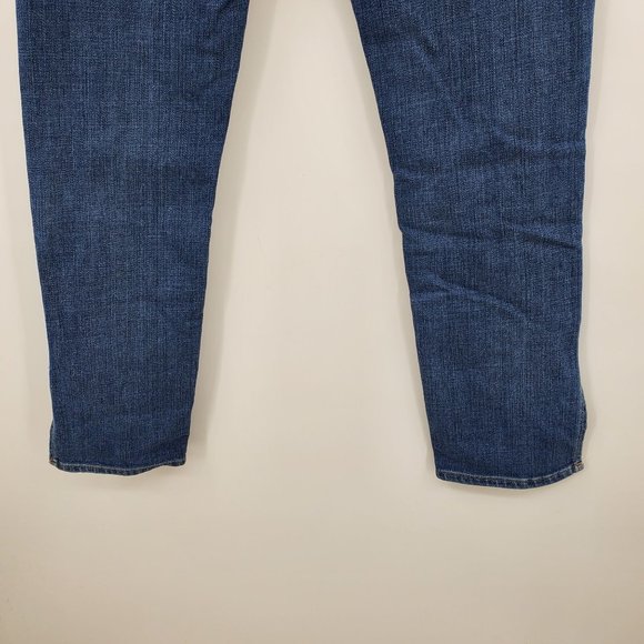 Frame Denim Le Boy Crop Zipper Hem Women's Denim Jeans Size 25 - Picture 12 of 12